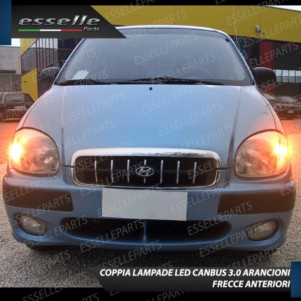 Coppia Frecce Anteriori PY21W 35 LED Canbus HYUNDAI ATOS