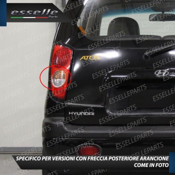 Coppia Frecce Posteriori P21W 35 LED Canbus HYUNDAI ATOS con Plastica delle Arancioni