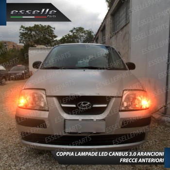 Coppia Frecce Anteriori P21W 35 LED Canbus HYUNDAI ATOS