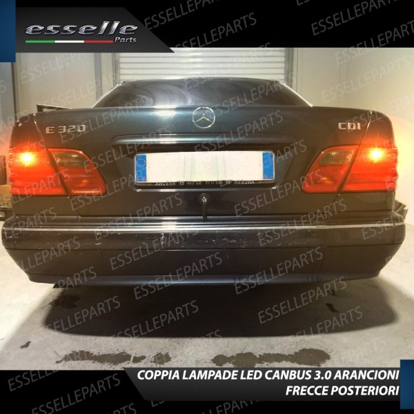 Coppia Frecce Posteriori PY21W 35 LED Canbus MERCEDES CLASSE E W210 con Frecce trasparenti