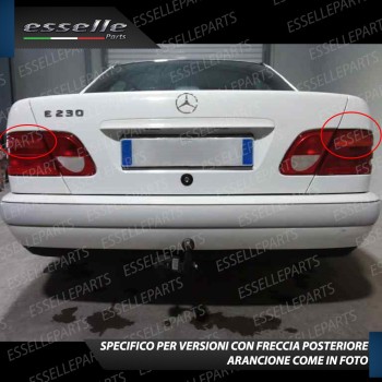 Coppia Frecce Posteriori P21W 35 LED Canbus MERCEDES CLASSE E W210 con frecce Arancioni