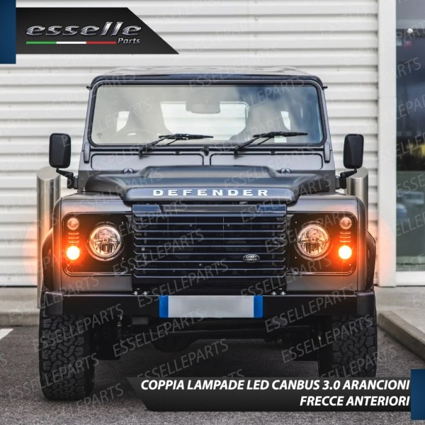 Coppia Frecce Anteriori PY21W 35 LED Canbus LAND ROVER DEFENDER