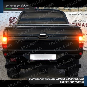 Coppia Frecce Posteriori PY21W 35 LED Canbus MITSUBISHI L200 MK3 Frecce Trasparenti Coppia Frecce Posteriori PY21W 35 LED Canbus MITSUBISHI L200 MK3 Frecce Trasparenti