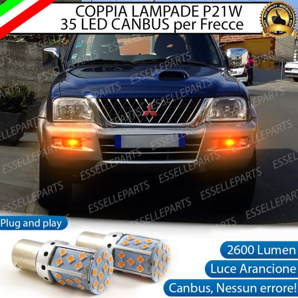 Lampada P21W BA15S Canbus Nissan Almera I ARANCIONE FRECCE Luce AMBRA