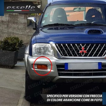 Coppia Frecce Anteriori P21W 35 LED Canbus MITSUBISHI L200 MK3 con Frecce Arancioni Coppia Frecce Anteriori P21W 35 LED Canbus MITSUBISHI L200 MK3 con Frecce Arancioni