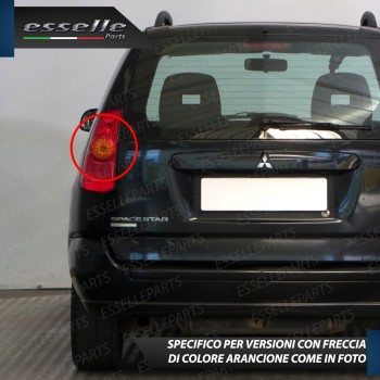 Frecce Posteriori P21W 35 LED Canbus MITSUBISHI SPACE STAR con frecce Arancioni Frecce Posteriori P21W 35 LED Canbus MITSUBISHI SPACE STAR con frecce Arancioni