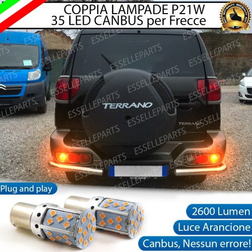 Coppia Frecce Posteriori P21W 35 LED Canbus NISSAN TERRANO mk2