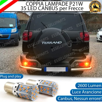 Coppia Frecce Posteriori P21W 35 LED Canbus NISSAN TERRANO mk2