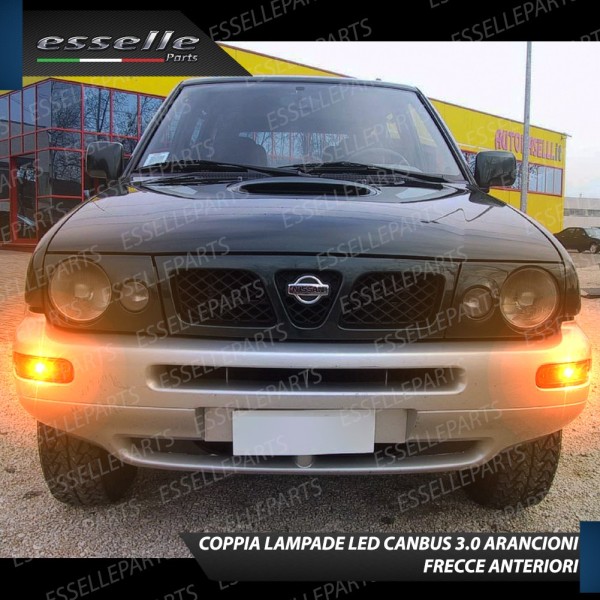 Coppia Frecce Anteriori P21W 35 LED Canbus NISSAN TERRANO MK2 con frecce Arancioni