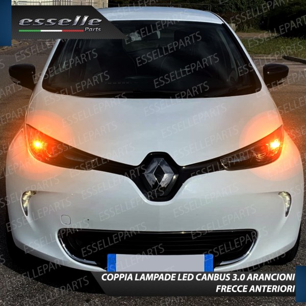 Coppia Frecce Anteriori PY21W 35 LED Canbus Renault Zoe
