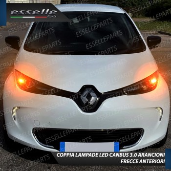 Coppia Frecce Anteriori PY21W 35 LED Canbus Renault Zoe