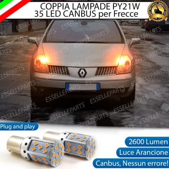 Coppia Frecce Anteriori PY21W 35 LED Canbus Renault VEL SATIS