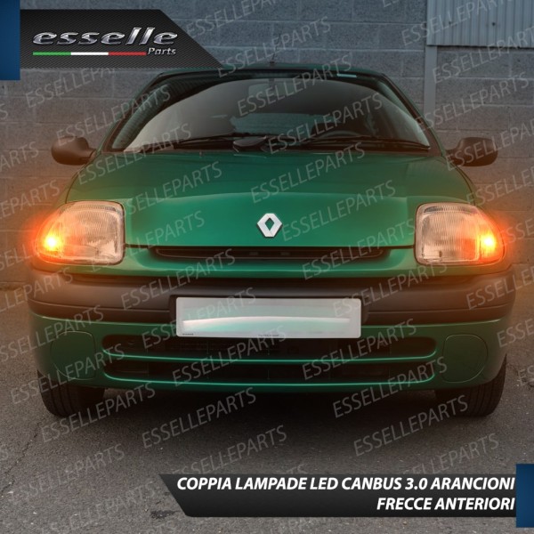 Coppia Frecce Anteriori PY21W 35 LED Canbus RENAULT CLIO II PRE-RESTYLING