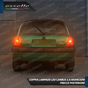 Coppia Frecce Posteriori P21W 35 LED Canbus RENAULT CLIO II PRE-RESTYLING