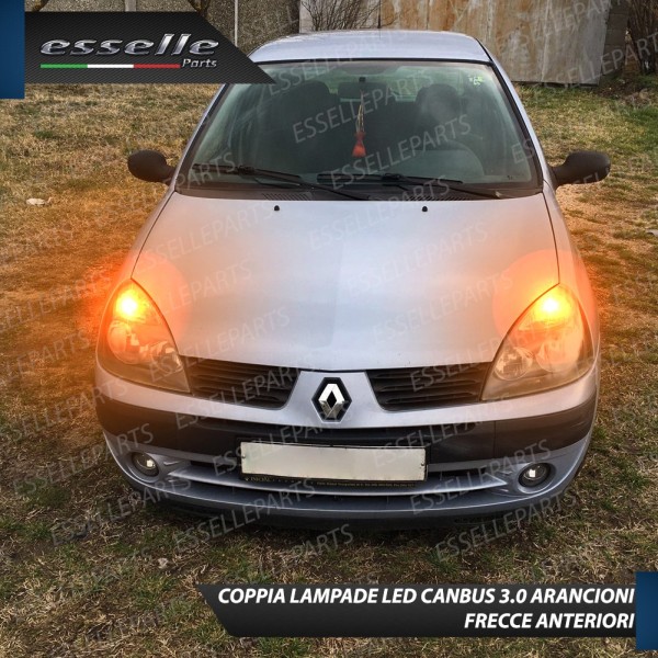 Coppia Frecce Anteriori PY21W 35 LED Canbus RENAULT CLIO II RESTYLING