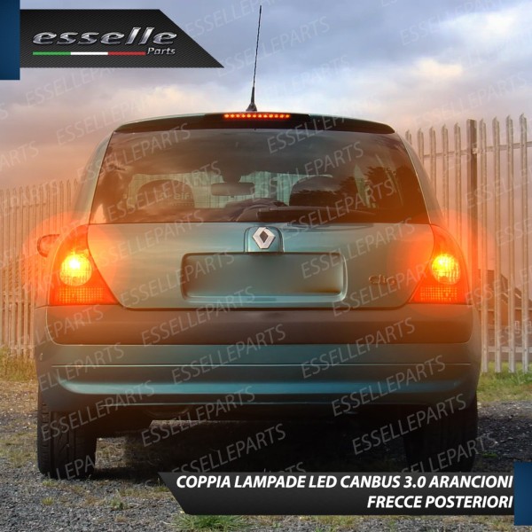 Coppia Frecce Posteriori PY21W 35 LED Canbus RENAULT CLIO II RESTYLING