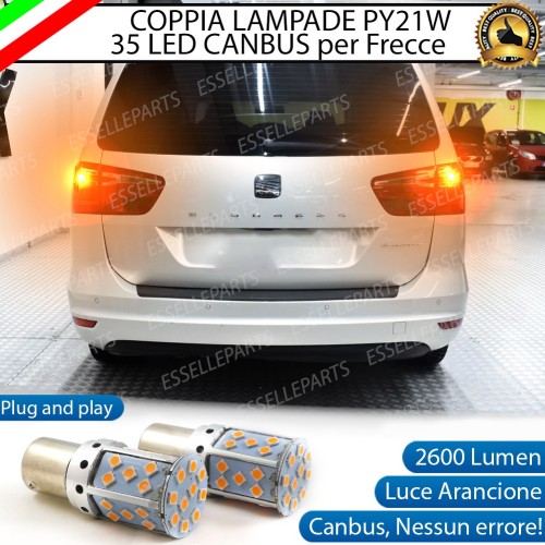 Coppia Frecce Posteriori PY21W 35 LED Canbus SEAT Alhambra 7N