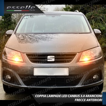 Coppia Frecce Anteriori PY21W 35 LED Canbus Seat Alhambra 7N