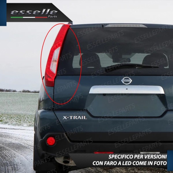Frecce Posteriori T20 WY21W 35 LED Canbus NISSAN XTRAIL 2 con fari posteriori LED