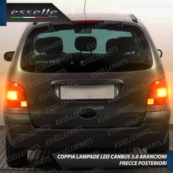 Coppia Frecce Posteriori PY21W 35 LED Canbus RENAULT SCENIC I