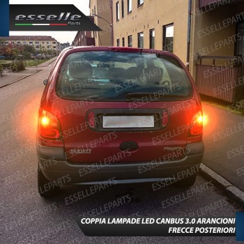Coppia Frecce Posteriori PY21W 35 LED Canbus RENAULT MEGANE SCENIC