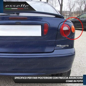 Coppia Frecce Posteriori P21W 35 LED Canbus RENAULT MEGANE con Frecce Arancioni