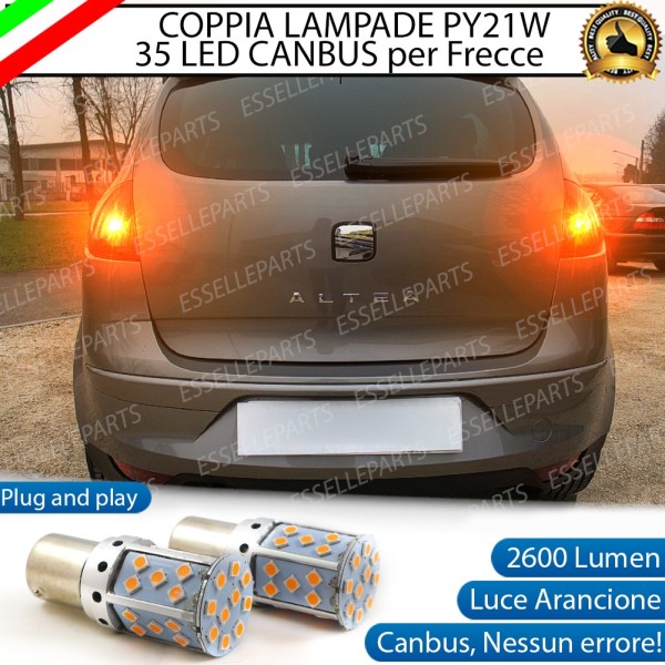 Coppia Frecce Posteriori PY21W 35 LED Canbus SEAT Altea