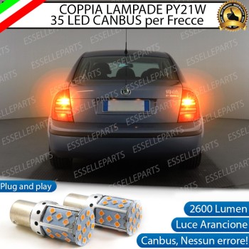 Coppia Frecce Posteriori PY21W 35 LED Canbus SKODA SUPERB 1