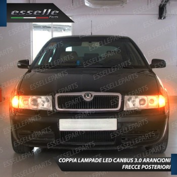 Coppia Frecce Anteriori PY21W 35 LED Canbus SKODA OCTAVIA 1