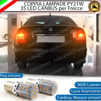 Coppia Frecce Posteriori PY21W 35 LED Canbus SKODA OCTAVIA 1