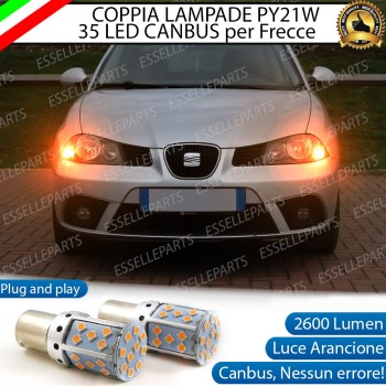 Coppia Frecce Anteriori PY21W 35 LED Canbus Seat Ibiza 6L Coppia Frecce Anteriori PY21W 35 LED Canbus Seat Ibiza 6L