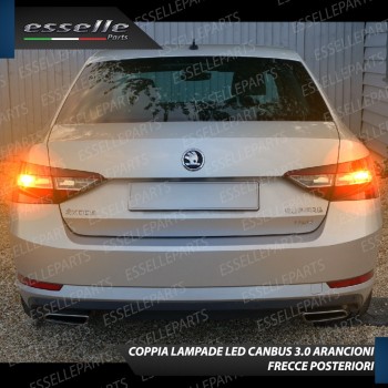 PER MODELLI DAL 2013 - Coppia Frecce Posteriori PY21W 35 LED Canbus SKODA SUPERB 2 PER MODELLI DAL 2013 - Coppia Frecce Posteriori PY21W 35 LED Canbus SKODA SUPERB 2