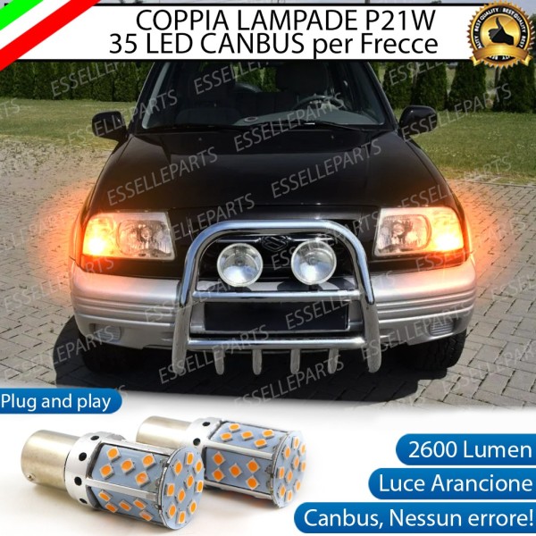 Coppia Frecce Anteriori P21W 35 LED Canbus SUZUKI GRAN VITARA I