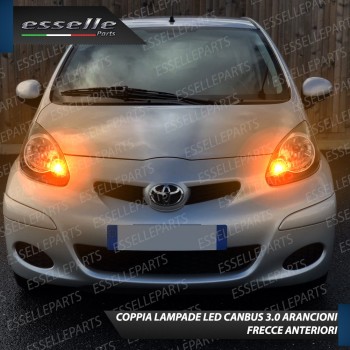Coppia Frecce Anteriori PY21W 35 LED Canbus Toyota Aygo I