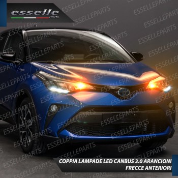 Coppia Lampade T20 WY21W 35 LED CANBUS PER FRECCE DIREZIONALI Anteriori PER TOYOTA C-HR CON FARI DI SERIE A LED Coppia Lampade T20 WY21W 35 LED CANBUS PER FRECCE DIREZIONALI Anteriori PER TOYOTA C-HR CON FARI DI SERIE A LED