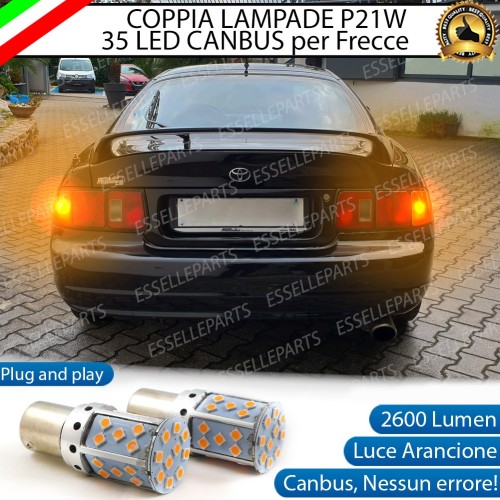 Coppia Frecce Posteriori P21W 35 LED Canbus TOYOTA CELICA I
