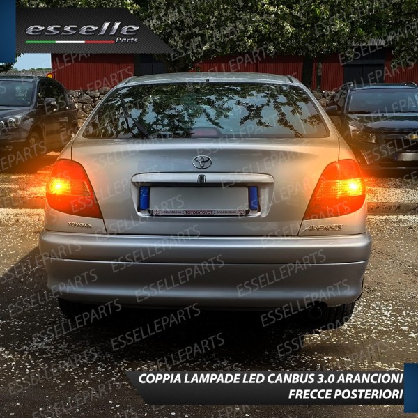 PER VERSIONI DAL 072000 Coppia Frecce Posteriori P21W 35 LED Canbus TOYOTA AVENSIS I