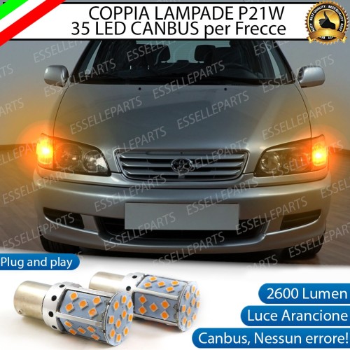 Coppia Frecce Anteriori P21W 35 LED Canbus TOYOTA PICNIC