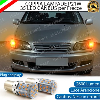 Coppia Frecce Anteriori P21W 35 LED Canbus TOYOTA PICNIC