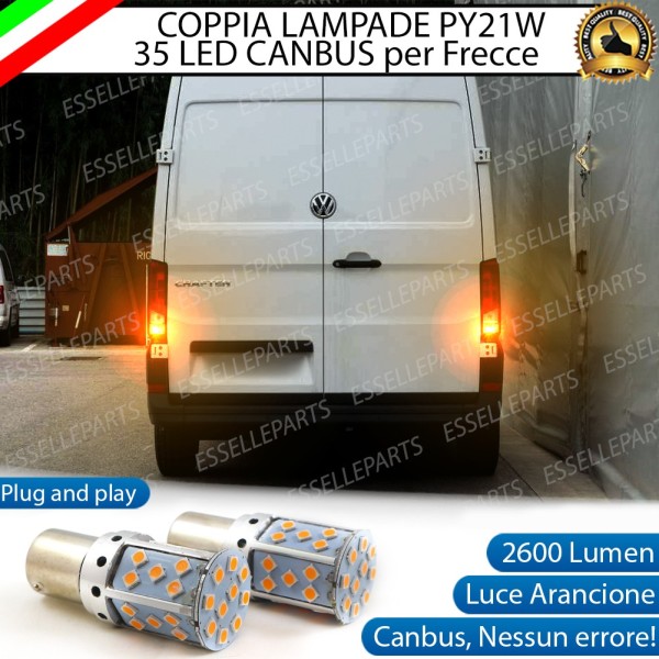 Coppia Frecce Posteriori PY21W 35 LED Canbus VW CRAFTER SY