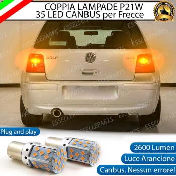 Coppia Frecce Posteriori P21W 35 LED Canbus VOLKSWAGEN  Golf 4 Coppia Frecce Posteriori P21W 35 LED Canbus VOLKSWAGEN  Golf 4