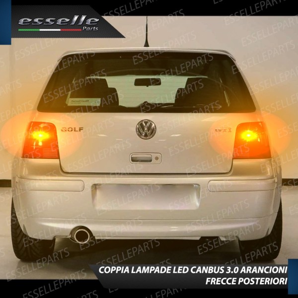 Coppia Frecce Posteriori P21W 35 LED Canbus VOLKSWAGEN  Golf 4