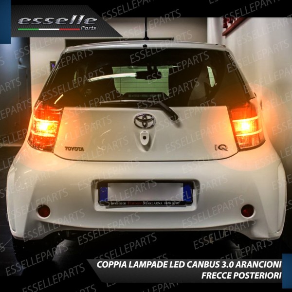 Lampade LED Frecce Posteriori Per Toyota IQ Canbus Arancioni