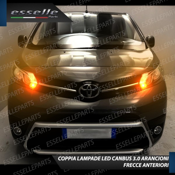 Coppia Frecce Anteriori PY21W 35 LED Canbus TOYOTA PROACE VERSO
