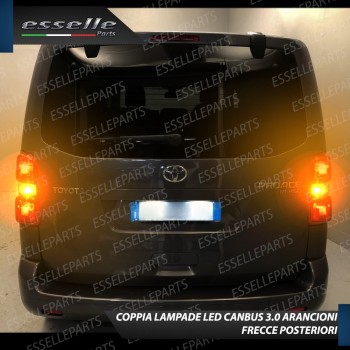 Coppia Frecce Posteriori PY21W 35 LED Canbus TOYOTA PROACE VERSO