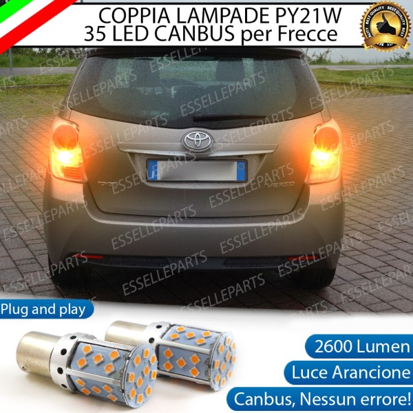 Coppia Frecce Posteriori PY21W 35 LED Canbus TOYOTA VERSO