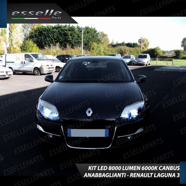 Kit Full LED H7 9600 LUMEN Anabbaglianti RENAULT LAGUNA III