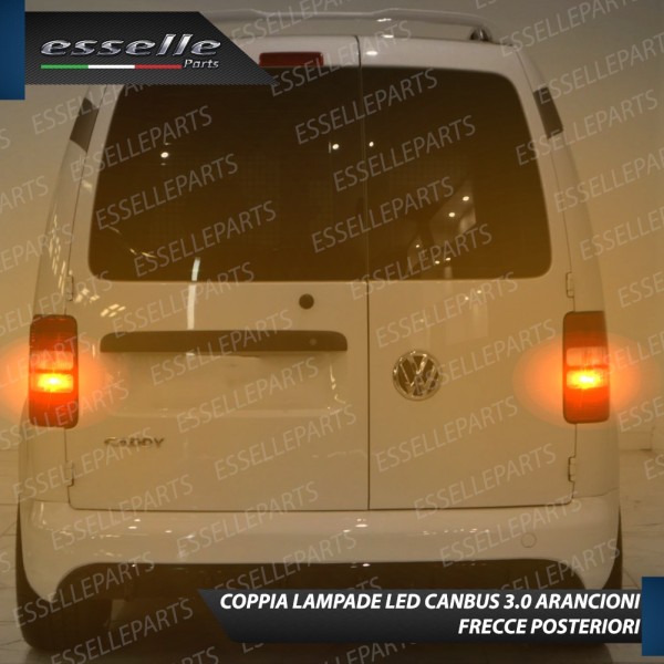 Coppia Frecce Posteriori PY21W 35 LED Canbus VW CADDY III