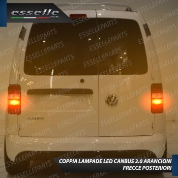 Coppia Frecce Posteriori PY21W 35 LED Canbus VW CADDY III
