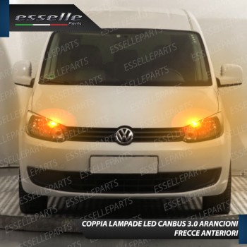 Coppia Frecce Anteriori PY21W 35 LED Canbus VW CADDY III RESTYLING